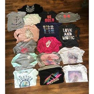 Girls Top Lot XL